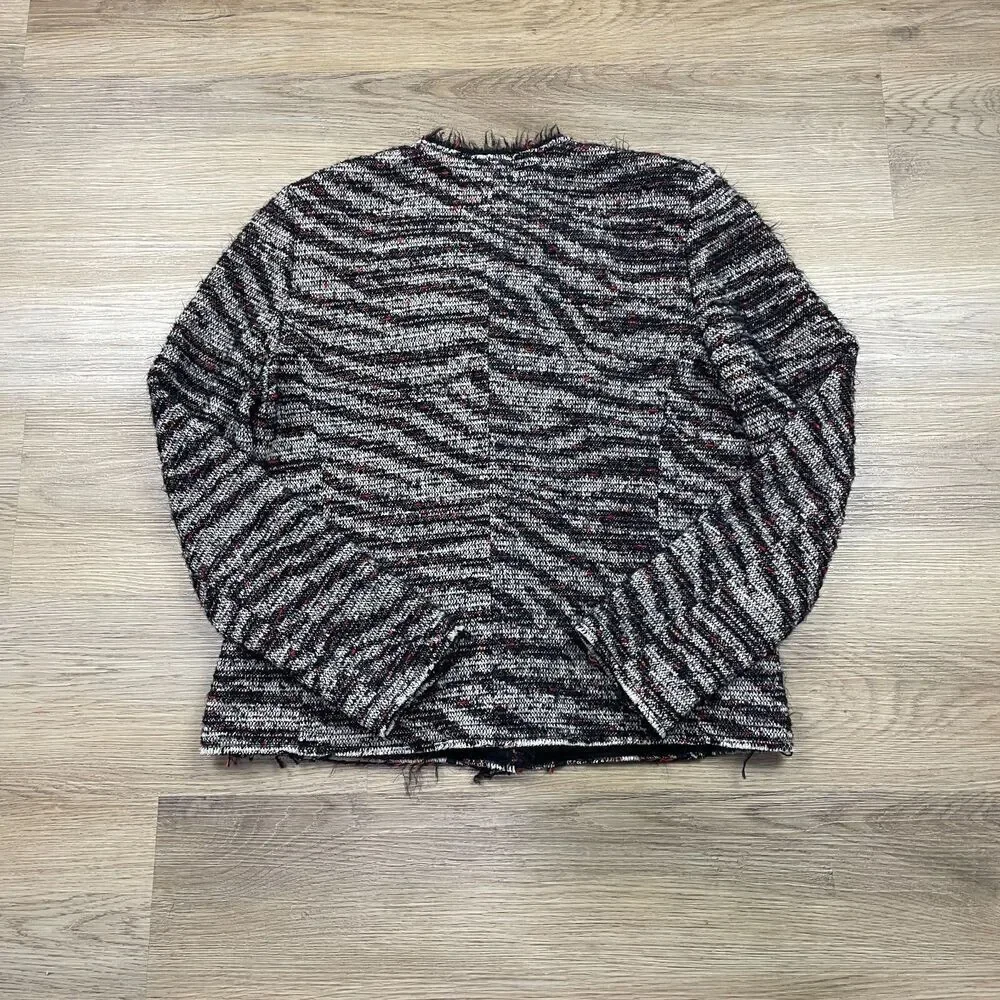 Isabel Marant Jacket Womens 44 Gray Etoile Designer Wool Boucle - Picture 7 of 11